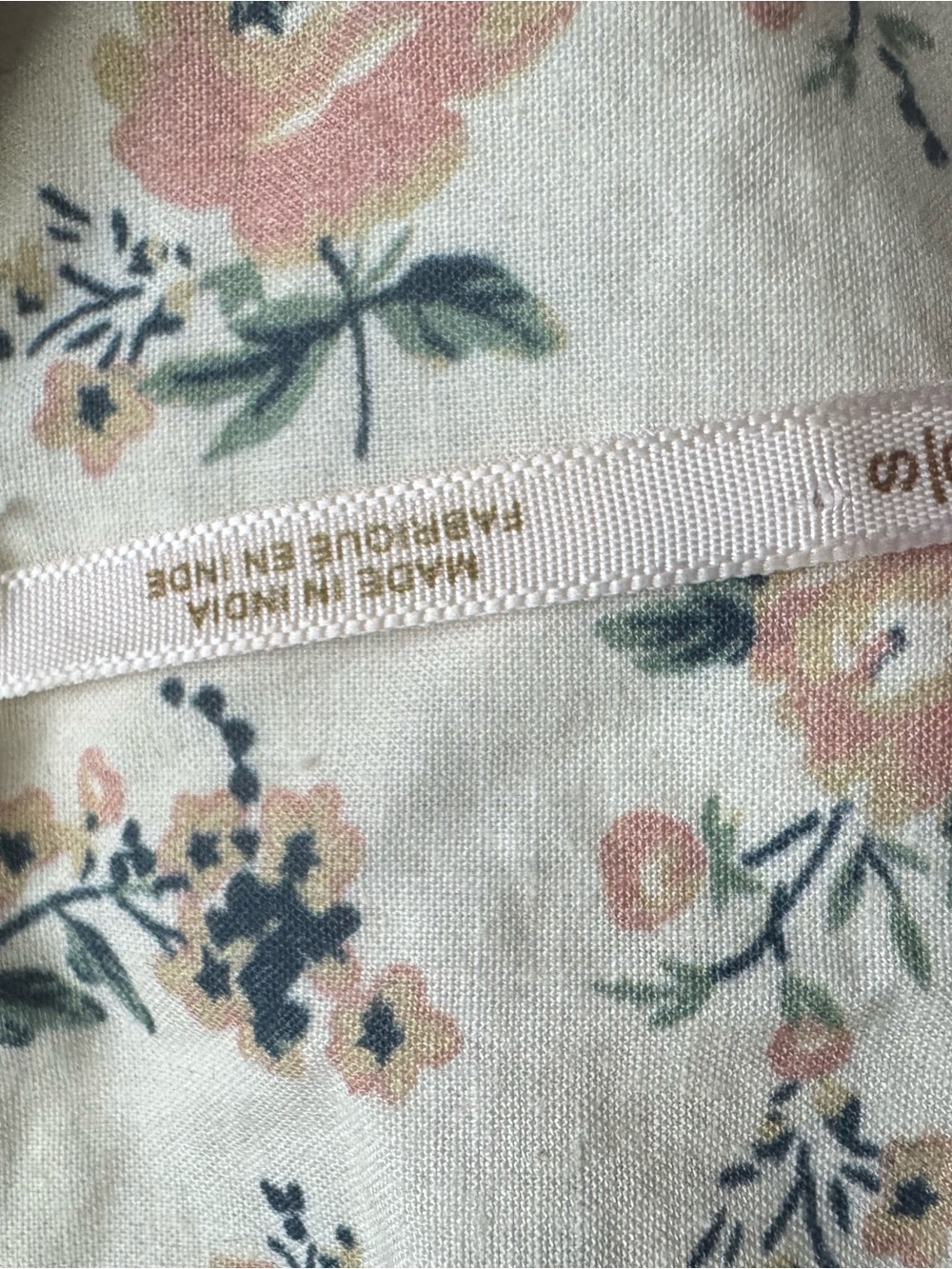 Free People Floral Patchwork Mini Dress - Pink Cream - Picture 3 of 7